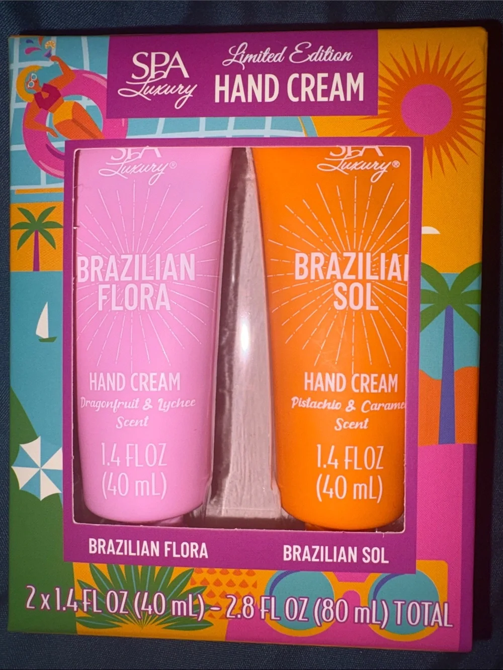 Spa Luxury - 3 pks - Limited Edition Hand Cream Duos - 6 tubes total